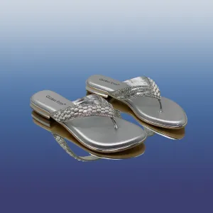 Rhinestone Beaded Sandals