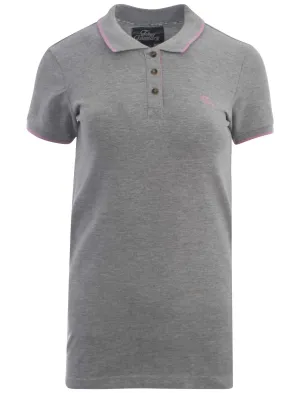 Tokyo Laundry Harley grey polo shirt