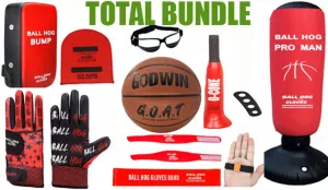 TOTAL BUNDLE (VALUE over $200): 10 Ball Hog Gloves Products
