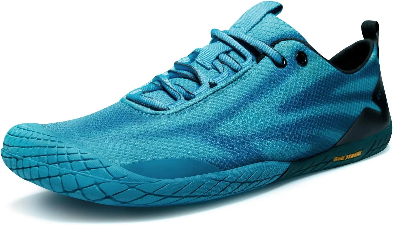 TSLA Men's Trail Running Shoes, Lightweight Zero Drop Barefoot, Non-Slip Outdoor Minimalist Shoes