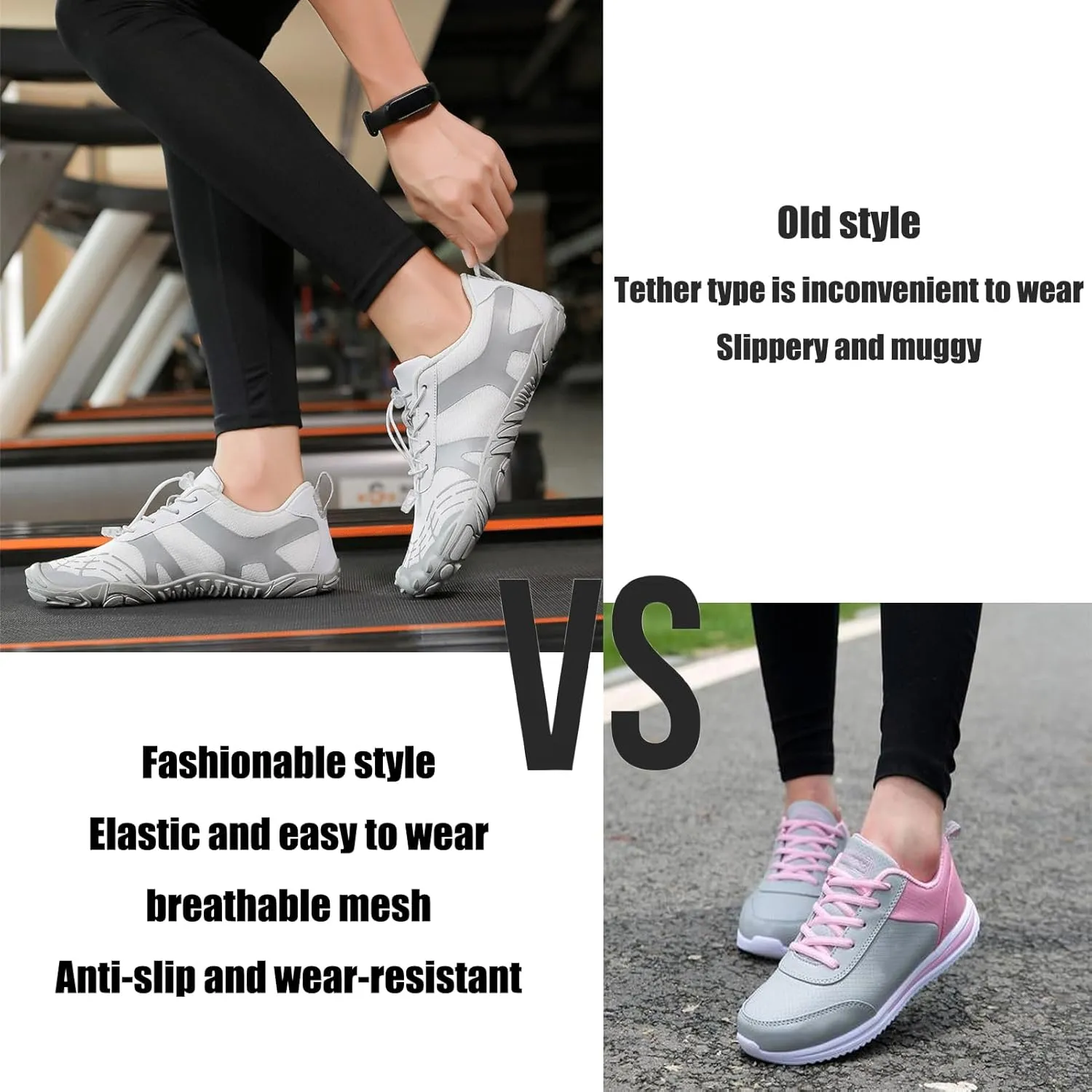Unisex Barefoot Shoes,Outdoor Mesh Wide Toe Zero Drop Shoes,Fashion Lightweight Trail Running Shoes,for Walking Weightlifting Rock Climbing Wrestling