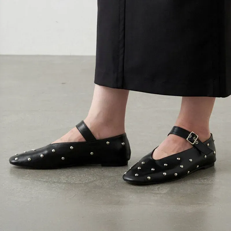 USS Shoes Josefa Women's Buckle Strap Flats