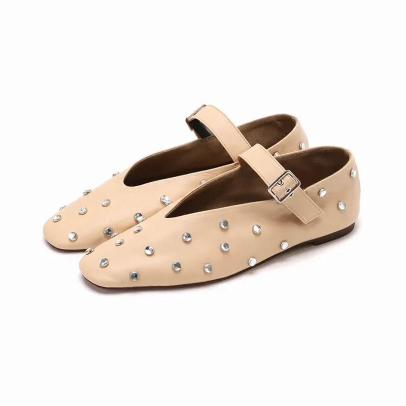 USS Shoes Josefa Women's Buckle Strap Flats