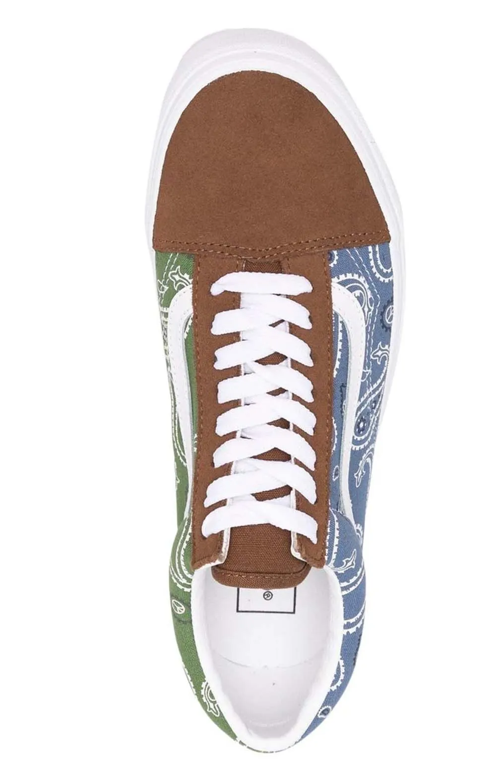 Vans Paisley Harmony Old Skool Sneakers   Unity Canvas