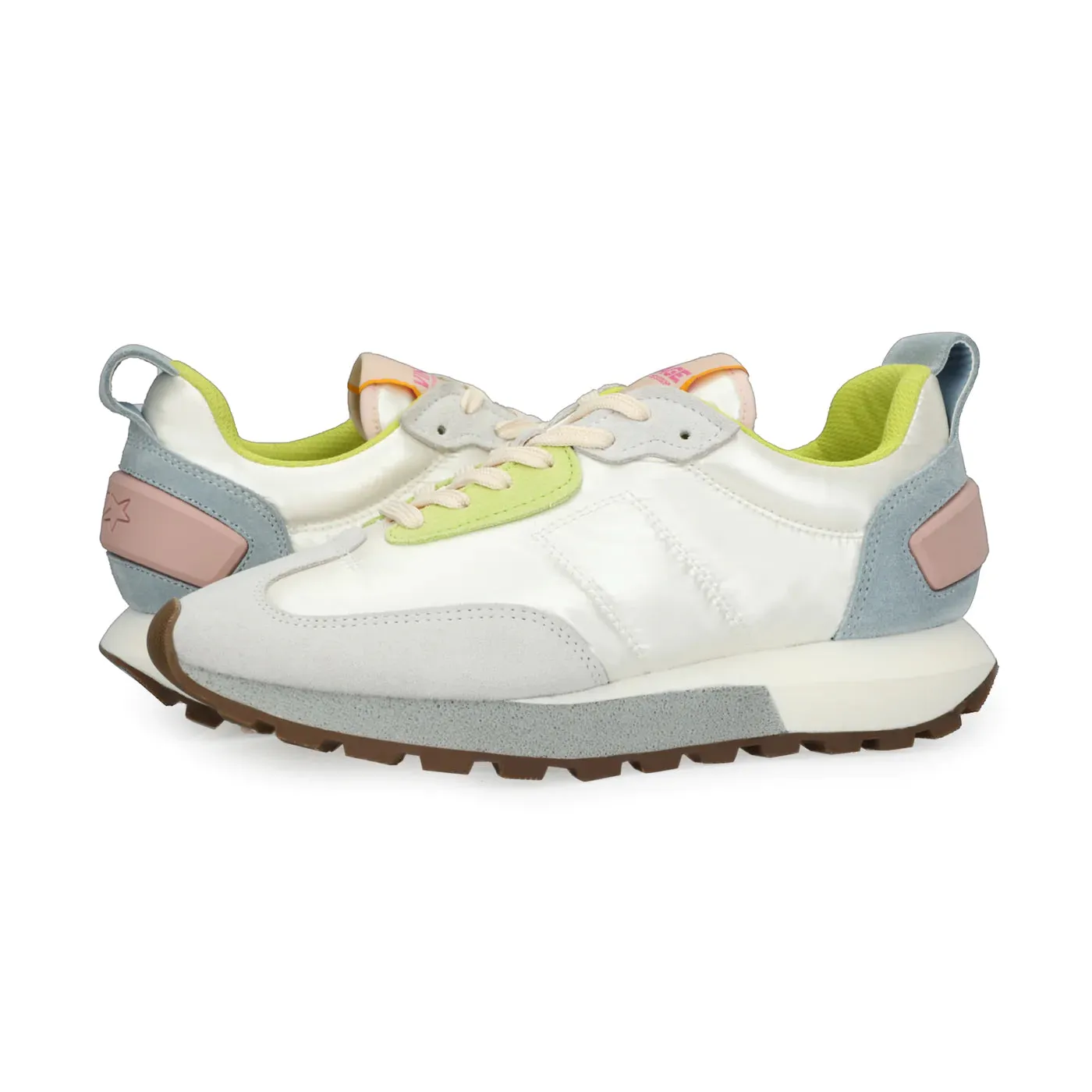 Vintage Havana Miles 2 Sneakers- White/Yellow/Pink