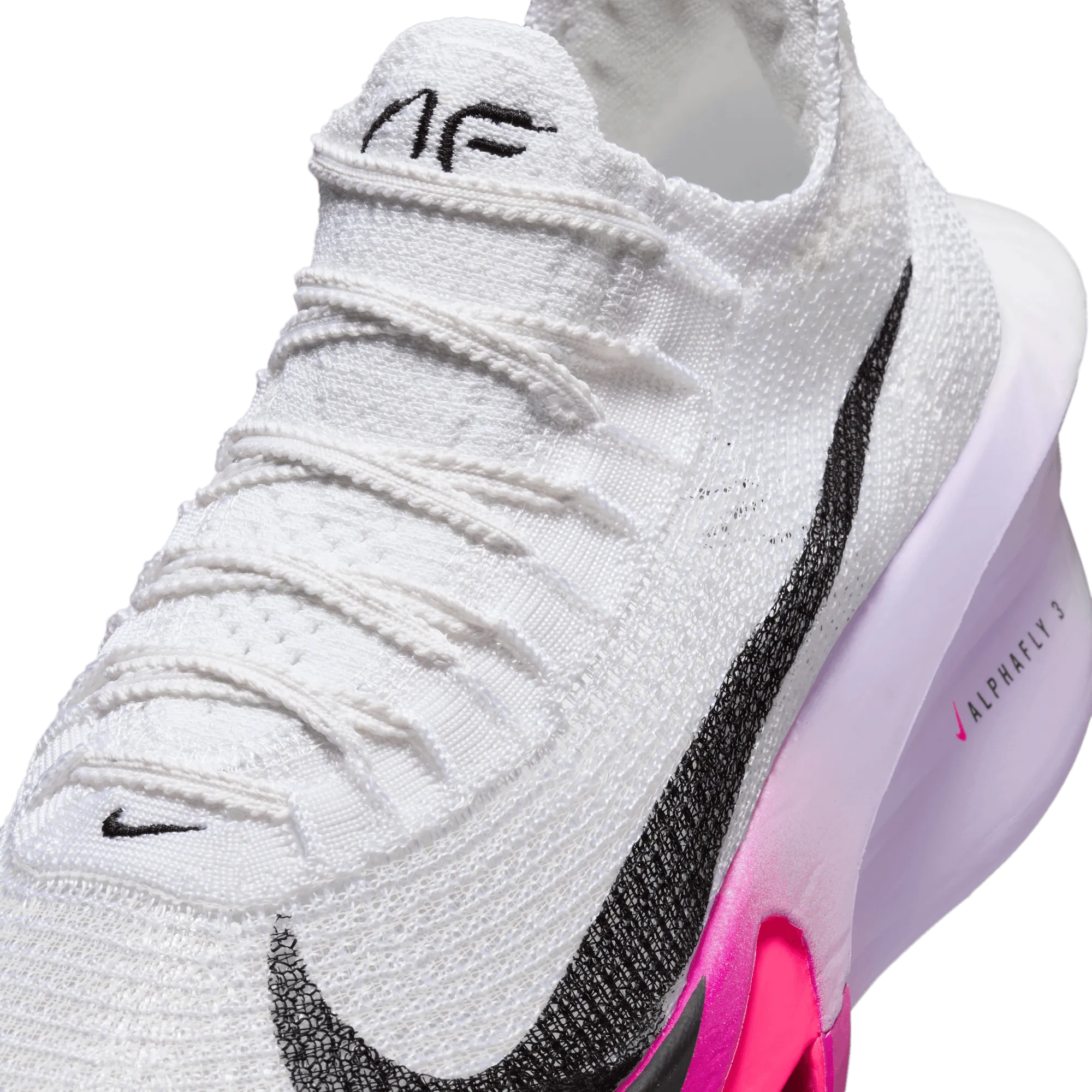 Women's Alphafly 3 (100 - White/Black-Purple Agate-Vivid Grape)