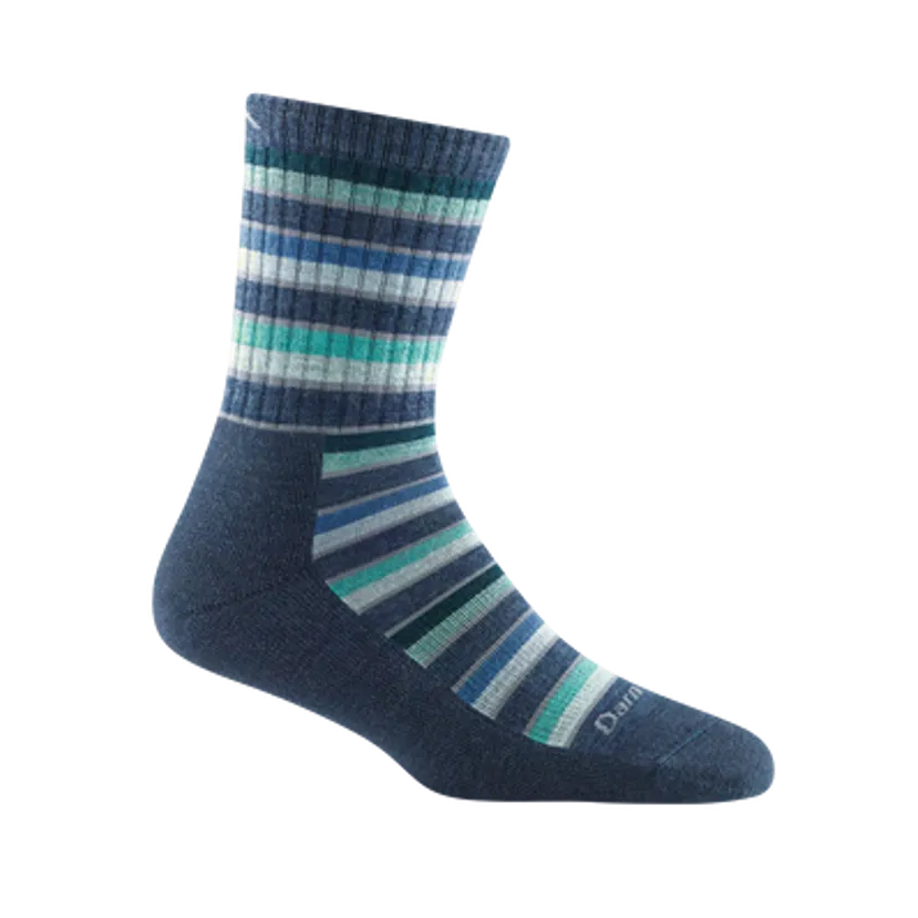 Women's Decade Stripe Micro Crew Midweight Hiking Sock