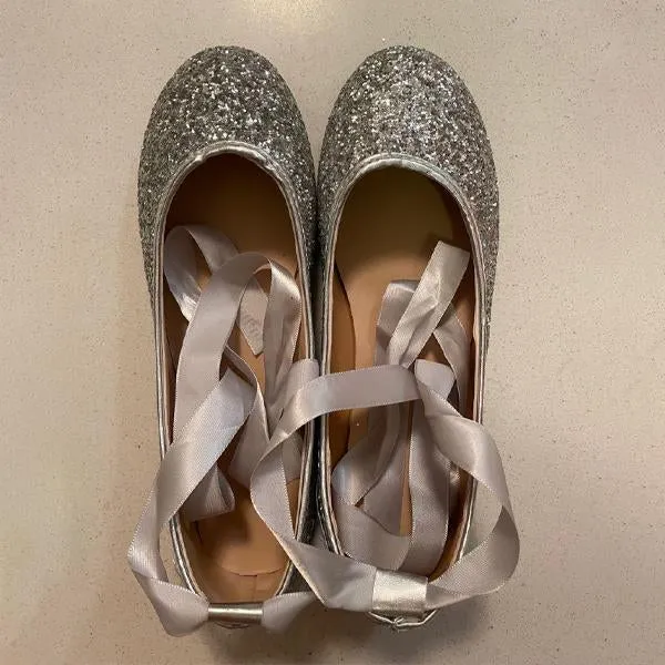 Women's Sequin Strap Flat Dress Bridesmaid Shoes 45326141S